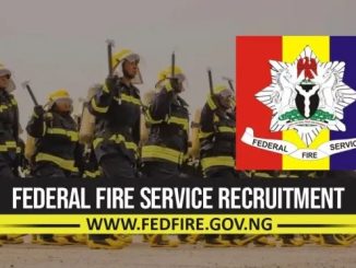 Federal Fire Service Recruitment Portal 2024/2025